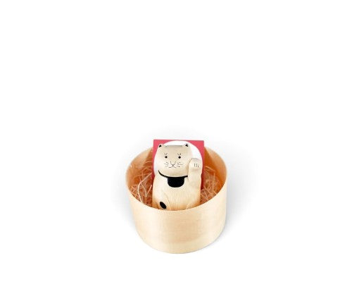 Lucky Cat | Maneki neko + wooden box set
