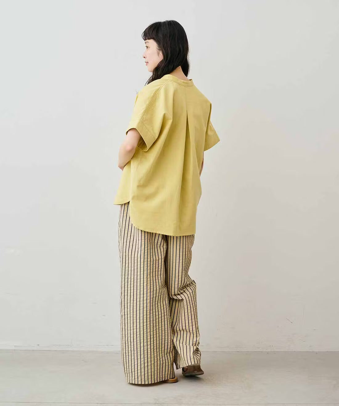 חולצת גזה כפולה מכותנה אורגנית | שרוול קצר