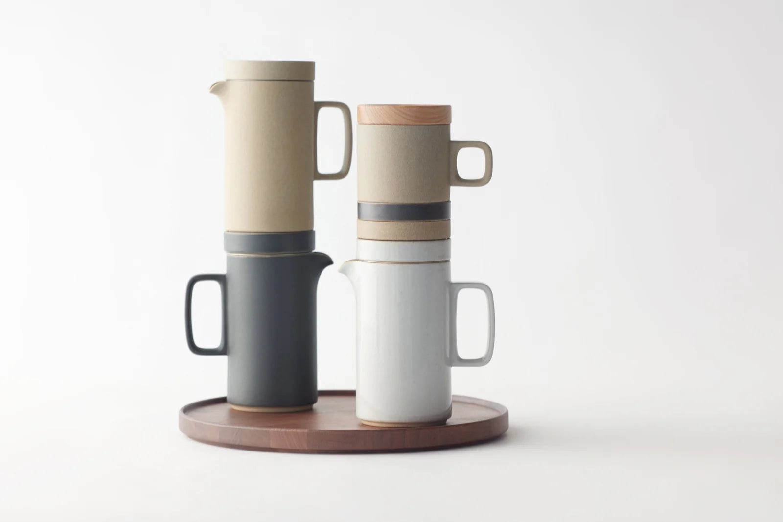 קנקן תה האסמי | אפור מבריק