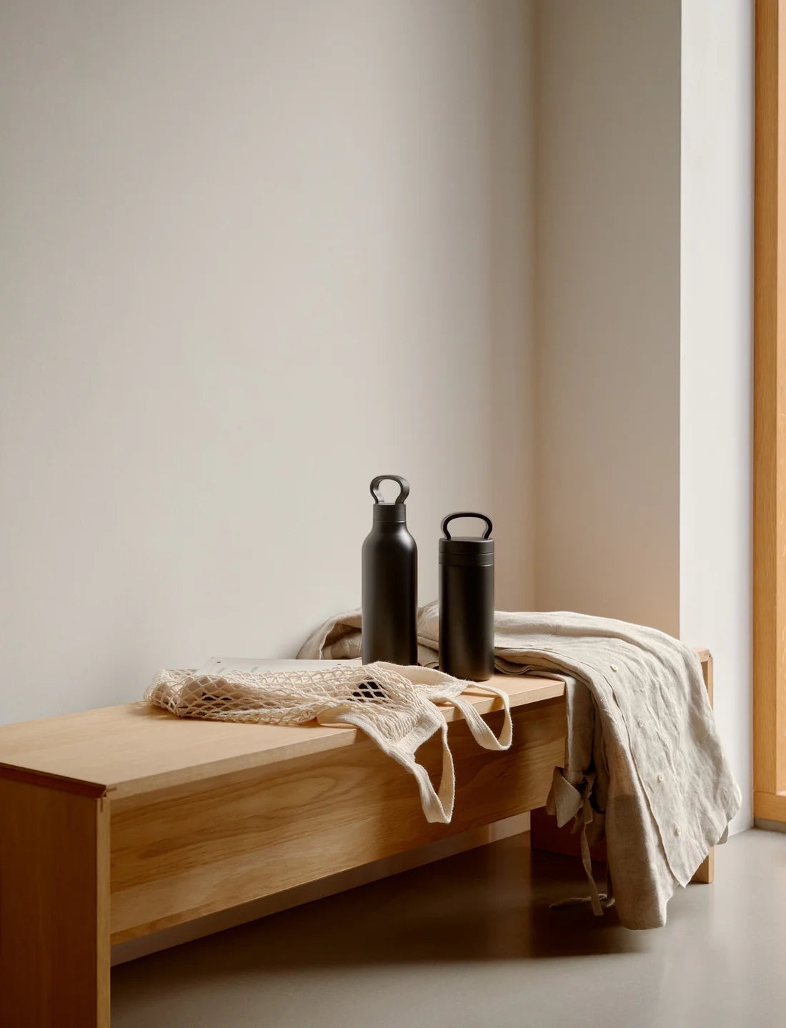 כוס תרמוס שחורה STELTON דנמרק