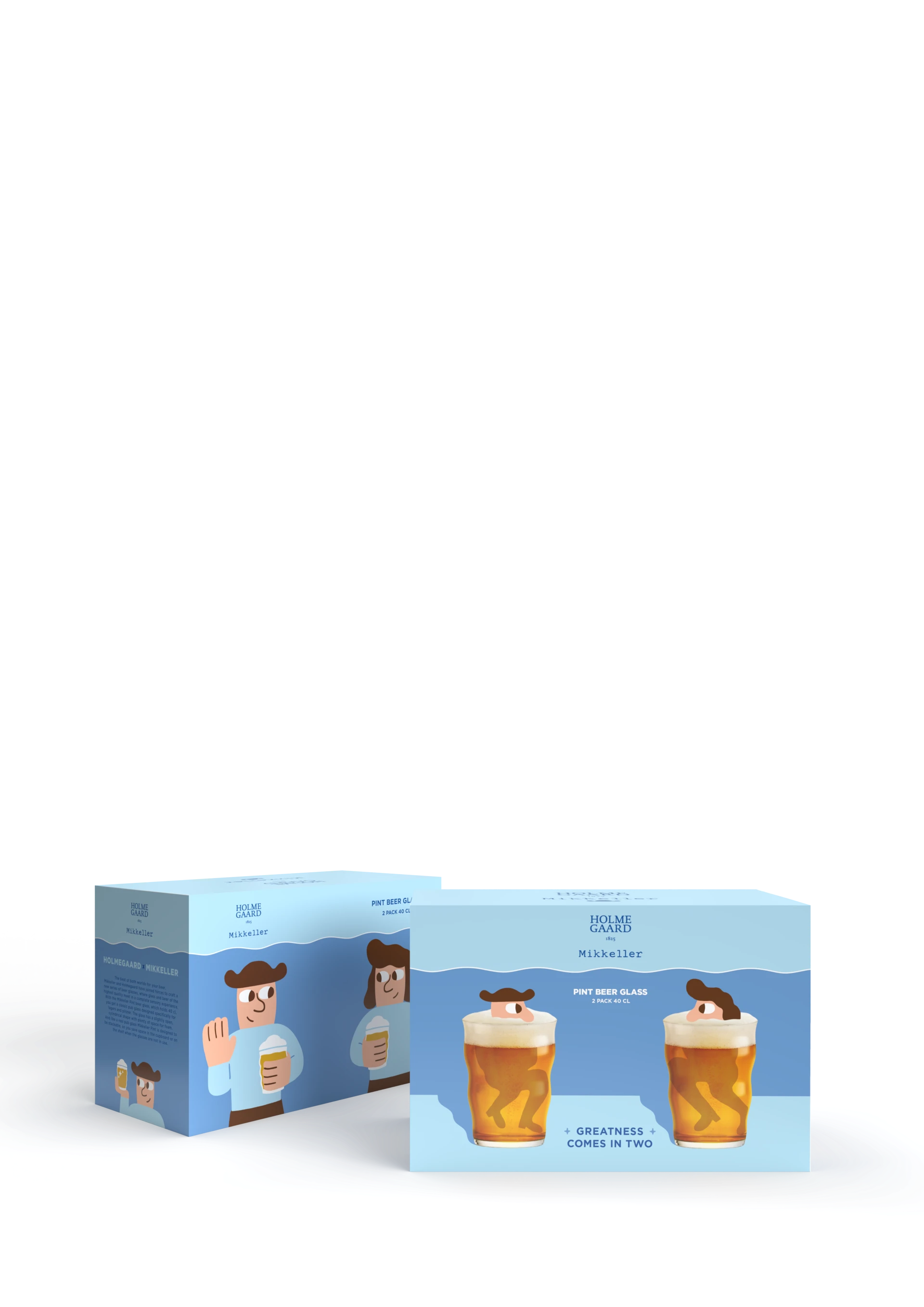 סט 2 כוסות בירה | Mikkeller