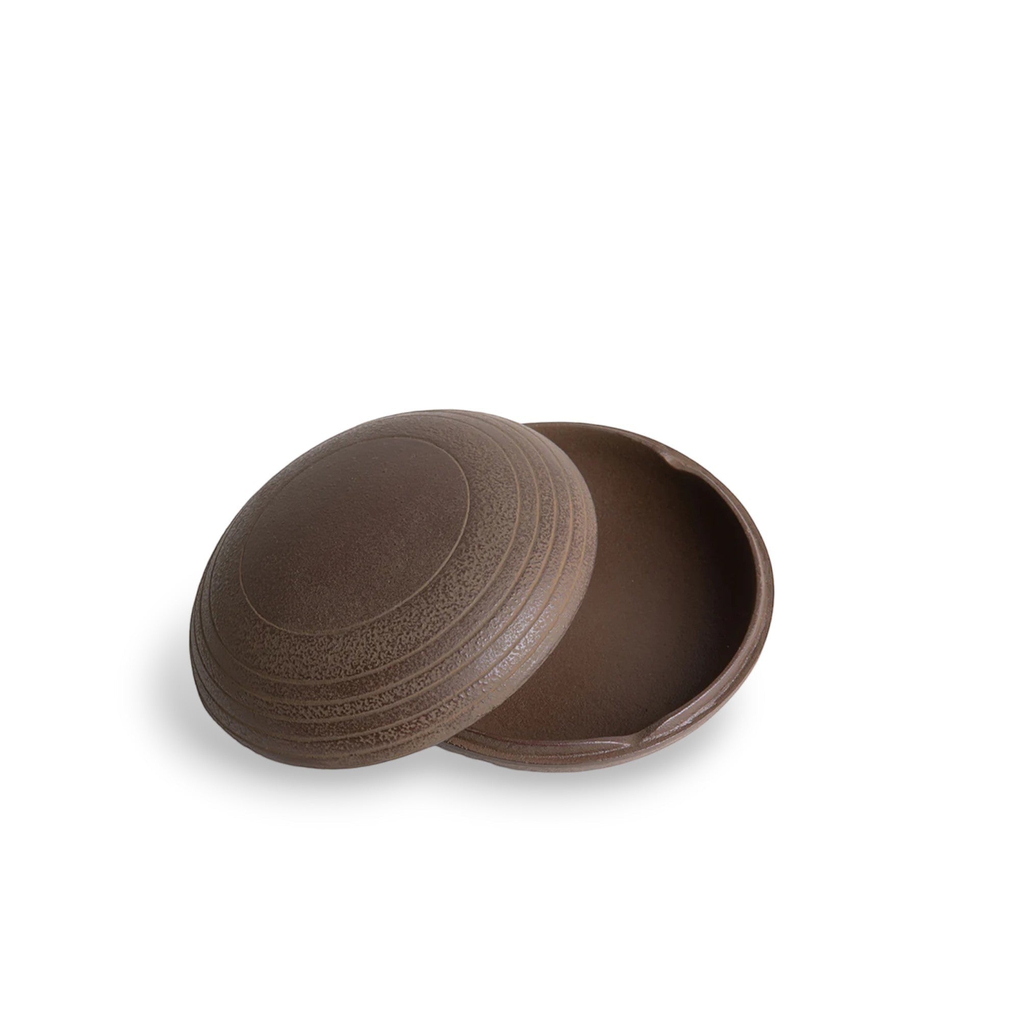 Cast iron box circle stripes