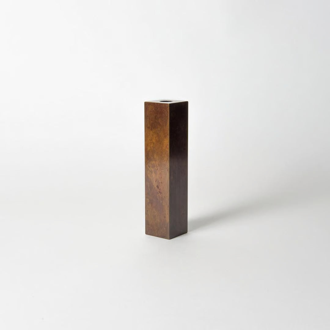Ichi Flower Vase | brown spotted