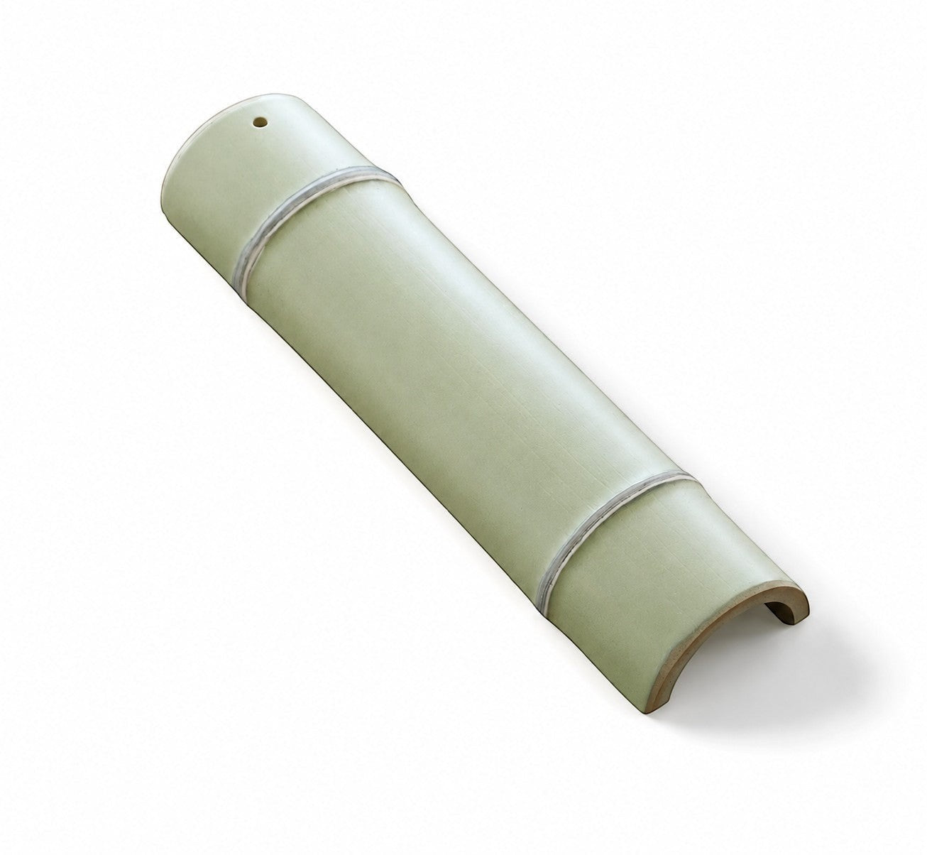 hibino Bamboo Fumi foot massager made of natural light green bamboo for traditional Japanese reflexology therapy