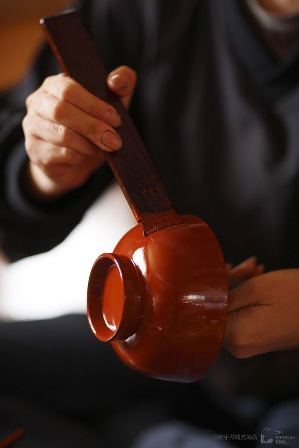 קערת Urushi | אדום ורמיליון