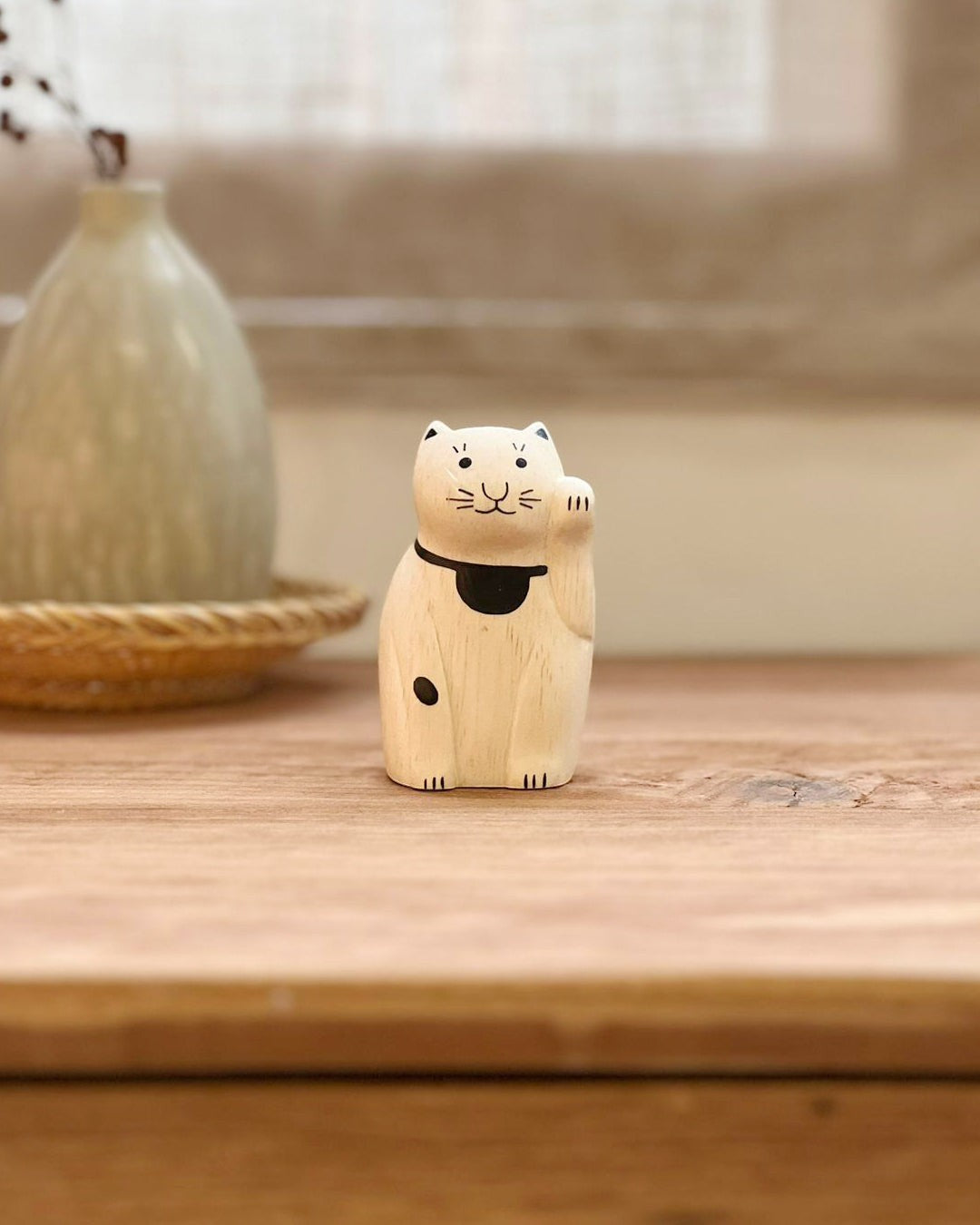 Lucky Cat | Maneki neko + wooden box set