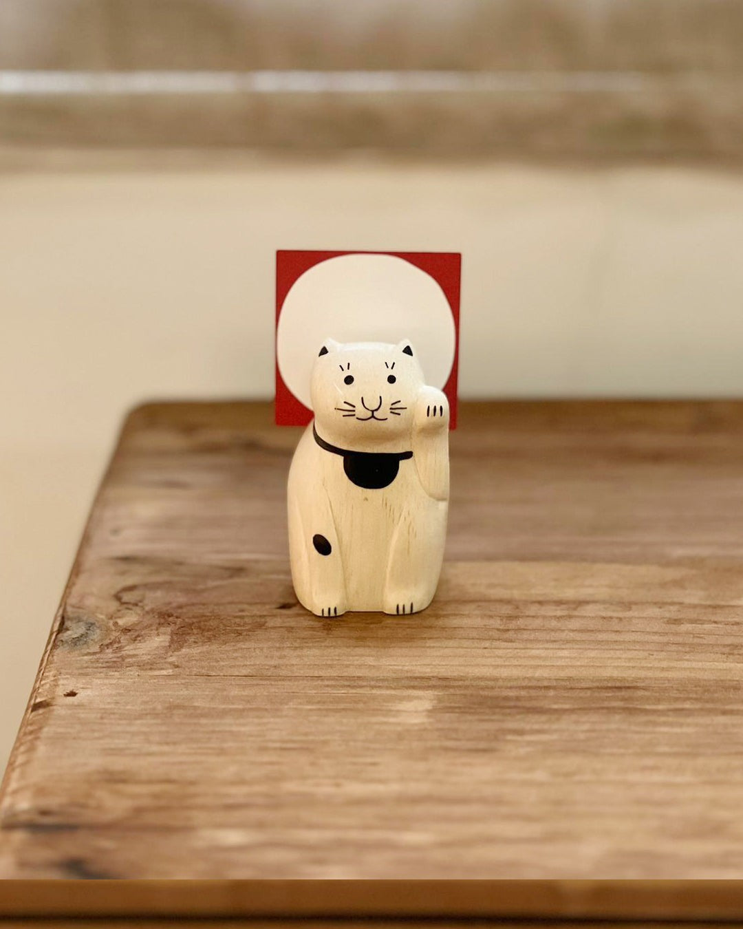 Lucky Cat | Maneki neko + wooden box set