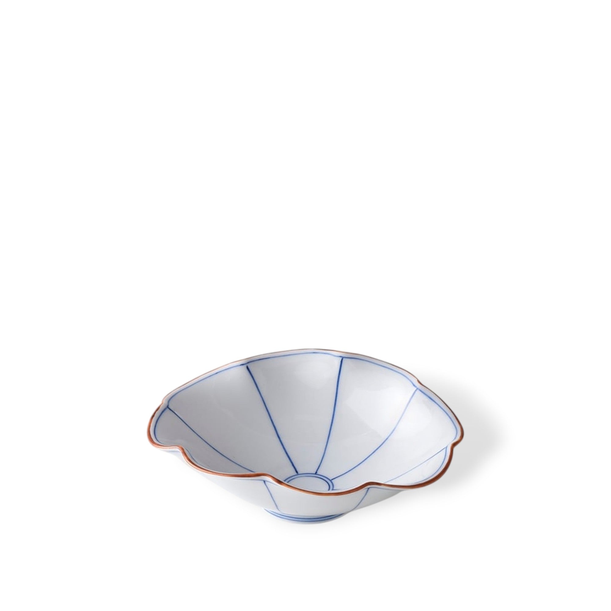 Hasami ware "Kikyo" (bellflower) bowl